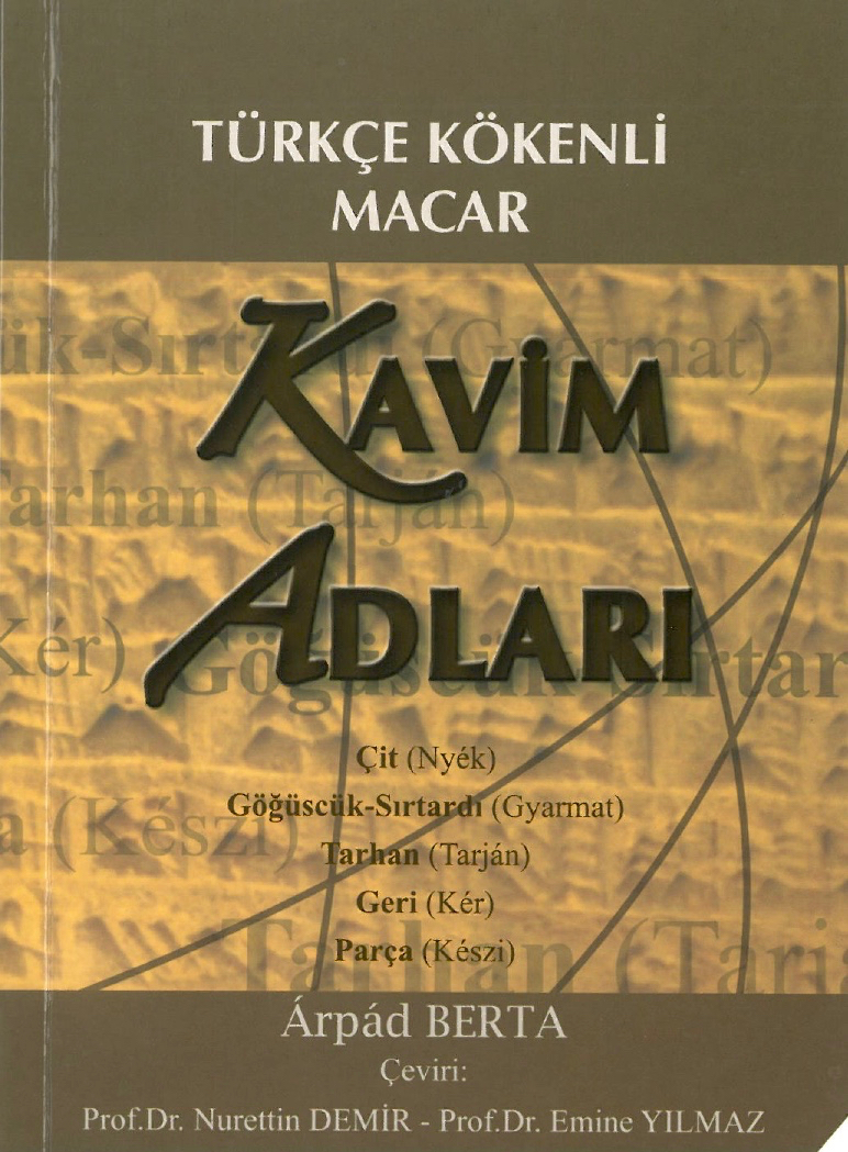 068 Berta rpd Trkce kkenli Macar Kavim Adlari  bort